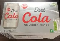 Mängden socker i Diet cola