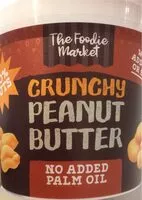 Mängden socker i Crunchy peanut butter