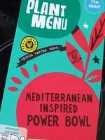 Mängden socker i Plant Menu Mediterranean Inspired Power Bowl