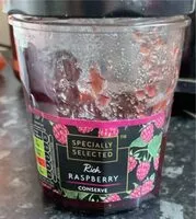 Mängden socker i Rich raspberry conserve