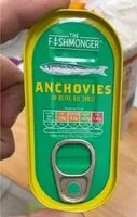 Mängden socker i Anchovies
