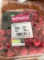 Mängden socker i Raspberries