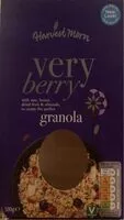 Mängden socker i Very berry granola