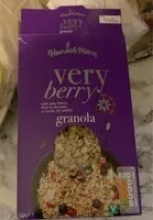 Mängden socker i Very berry granola
