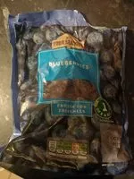 Mängden socker i Frozen Blueberries