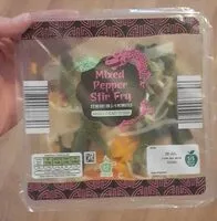 Mängden socker i Mixed pepper stir fry