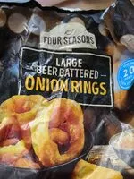 Mängden socker i Large Beer Battered Onion Rings