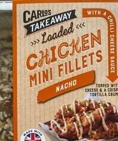 Mängden socker i Chicken mini fillets nacho chilli cheese