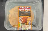 Mängden socker i Breaded chicken fillets