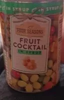 Mängden socker i Fruit Cocktail in syrup