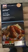 Mängden socker i 10 Pork Sausages