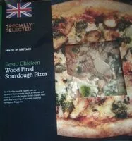 Mängden socker i Pesto  chicken fired sourdough pizza