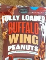 Mängden socker i Fully loaded buffalo wing peanuts