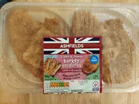 Mängden socker i Ham and cheese turkey scalopes