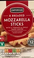 Mängden socker i Mozzarella Sticks