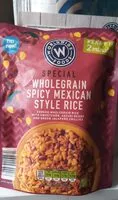 Mängden socker i Wholegrain spicy mexican style rice