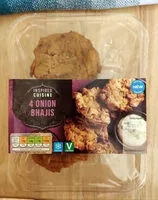 Mängden socker i Onion bhajis