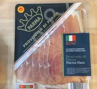 Mängden socker i Prosciutto di parma