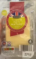Mängden socker i Half fat British mature cheddar slices
