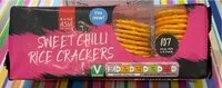 Mängden socker i Sweet chilli rice crackers
