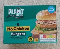 Mängden socker i No Chicken Burgers