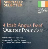 Mängden socker i Irish Angus Beef Quarter Pounders