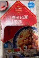 Mängden socker i Sweet and sour chicken