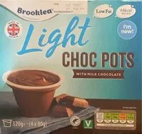 Mängden socker i Light choc pots
