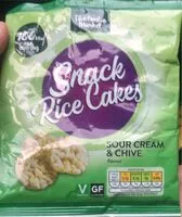 Mängden socker i Snack rice crackers
