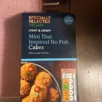 Mängden socker i Mini Thai inspired no fish cakes