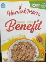 Mängden socker i Oats and honey benefit