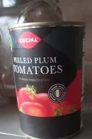 Mängden socker i Peeled plum tomatoes