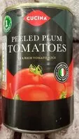 Mängden socker i Peeled plum Tomatoes