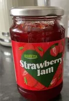 Mängden socker i Strawberry jam
