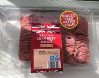 Mängden socker i Lean beef mince