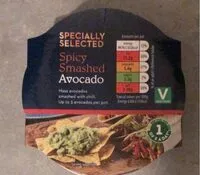 Mängden socker i Spicy smashed avocado