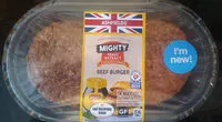Mängden socker i Mighty Yeast Extract & Roasted Onion Beef Burger