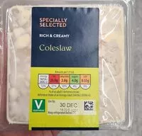 Mängden socker i Rich creamy Coleslaw