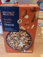 Mängden socker i Really nutty granola