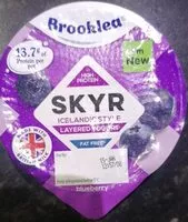 Mängden socker i Skyr blueberry