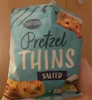 Mängden socker i Pretzel Thins Salted