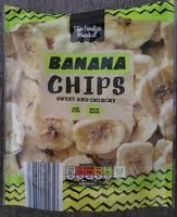Mängden socker i dried bananas