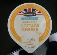 Mängden socker i Pineapple cottage cheese
