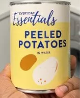 Mängden socker i Peeled Potatoes (in water)