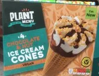 Mängden socker i Chocolate and Nut Ice Cream Cones