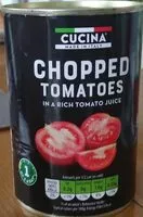 Mängden socker i Chopped tomatoes