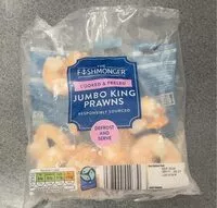 Mängden socker i Jumbo king prawns