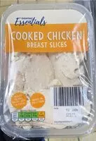 Mängden socker i Cooked Chicken breast slices