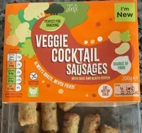 Mängden socker i Veggie cocktail sausages