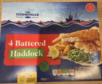 Mängden socker i 4 Battered Haddock